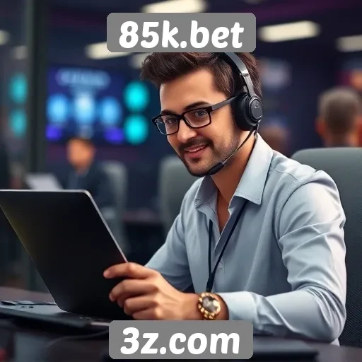 Suporte ao cliente no site 85k.bet